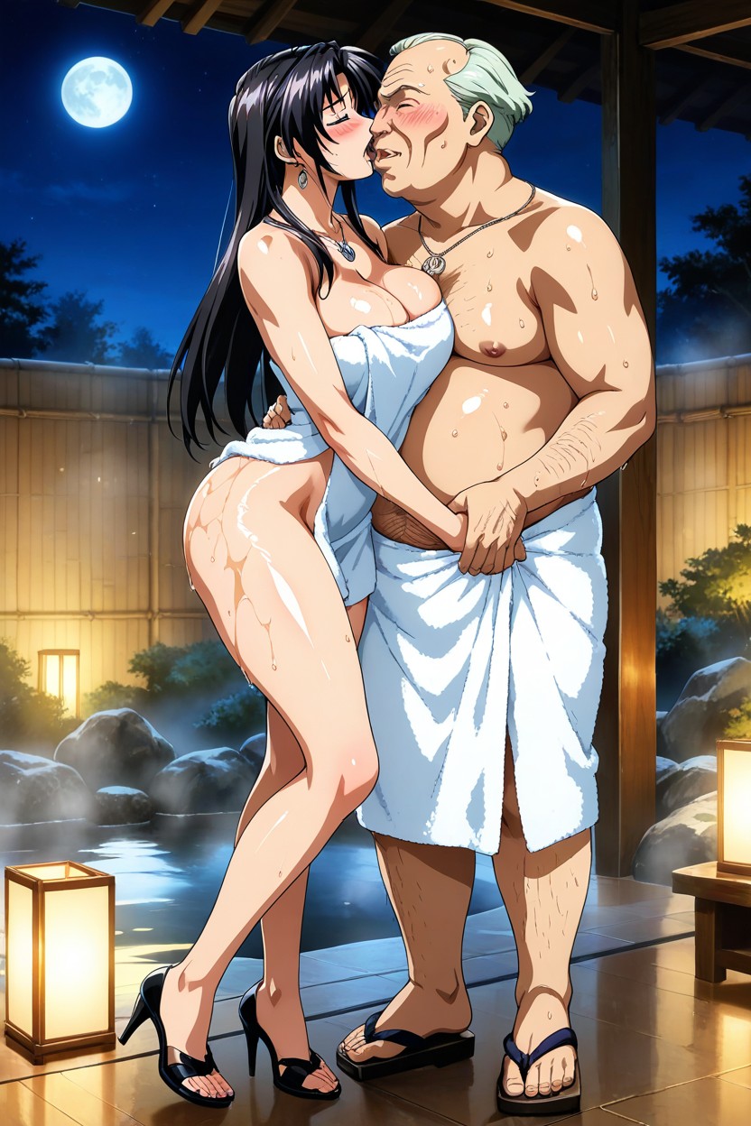 Embarrassed , Eyes Open, Side View Hentai AI Porn