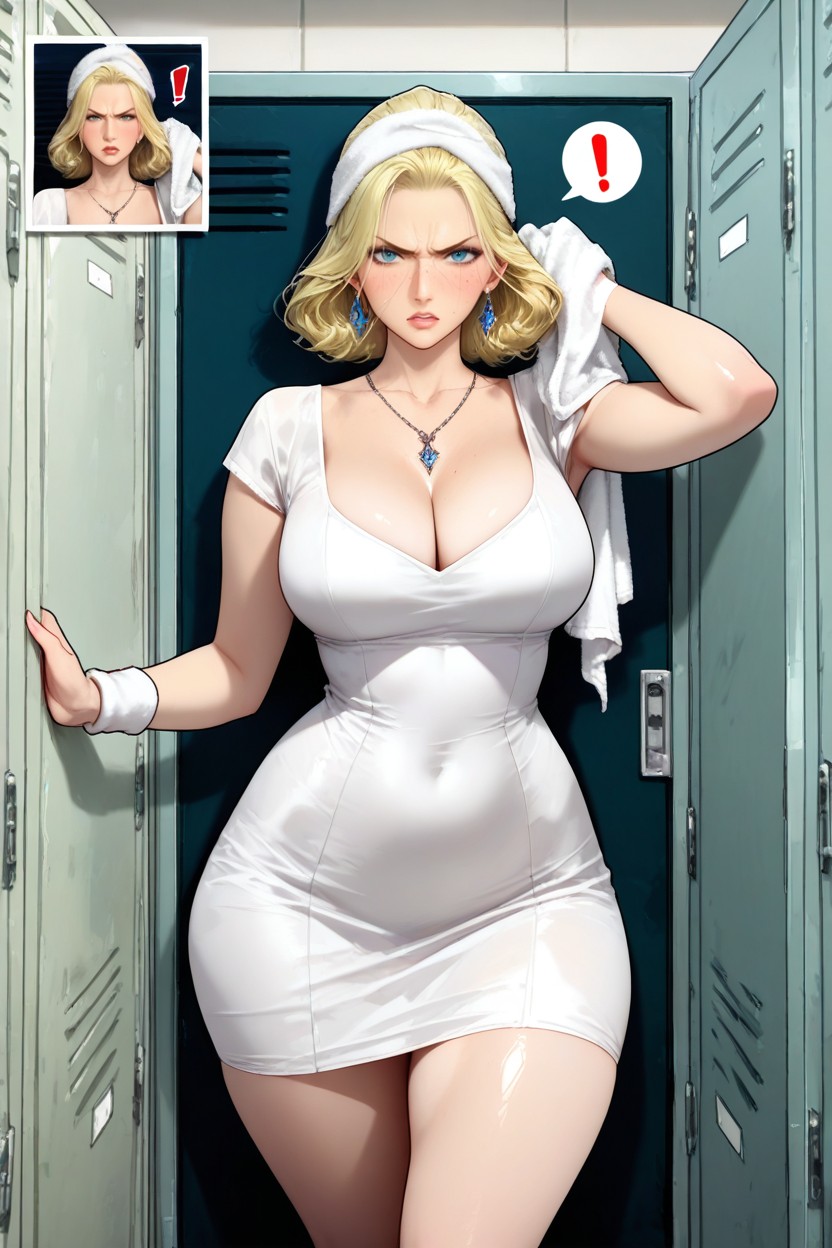Vista Frontal, Vista Lateral, Gorgeous Woman Hentai IA