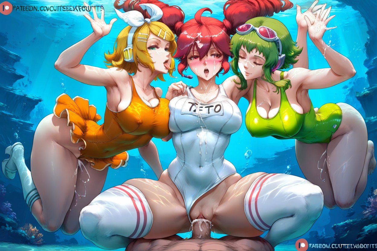 Pov Collaborative Cowgirl, Tongue Sticking Out, Light Dispersion Hentai AI Porn