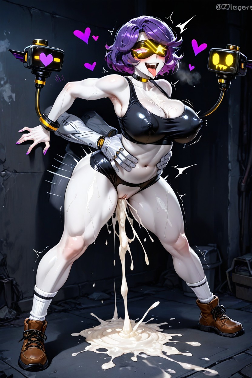 Ahegao, Side View, Ahegao Face Hentai AI Porn
