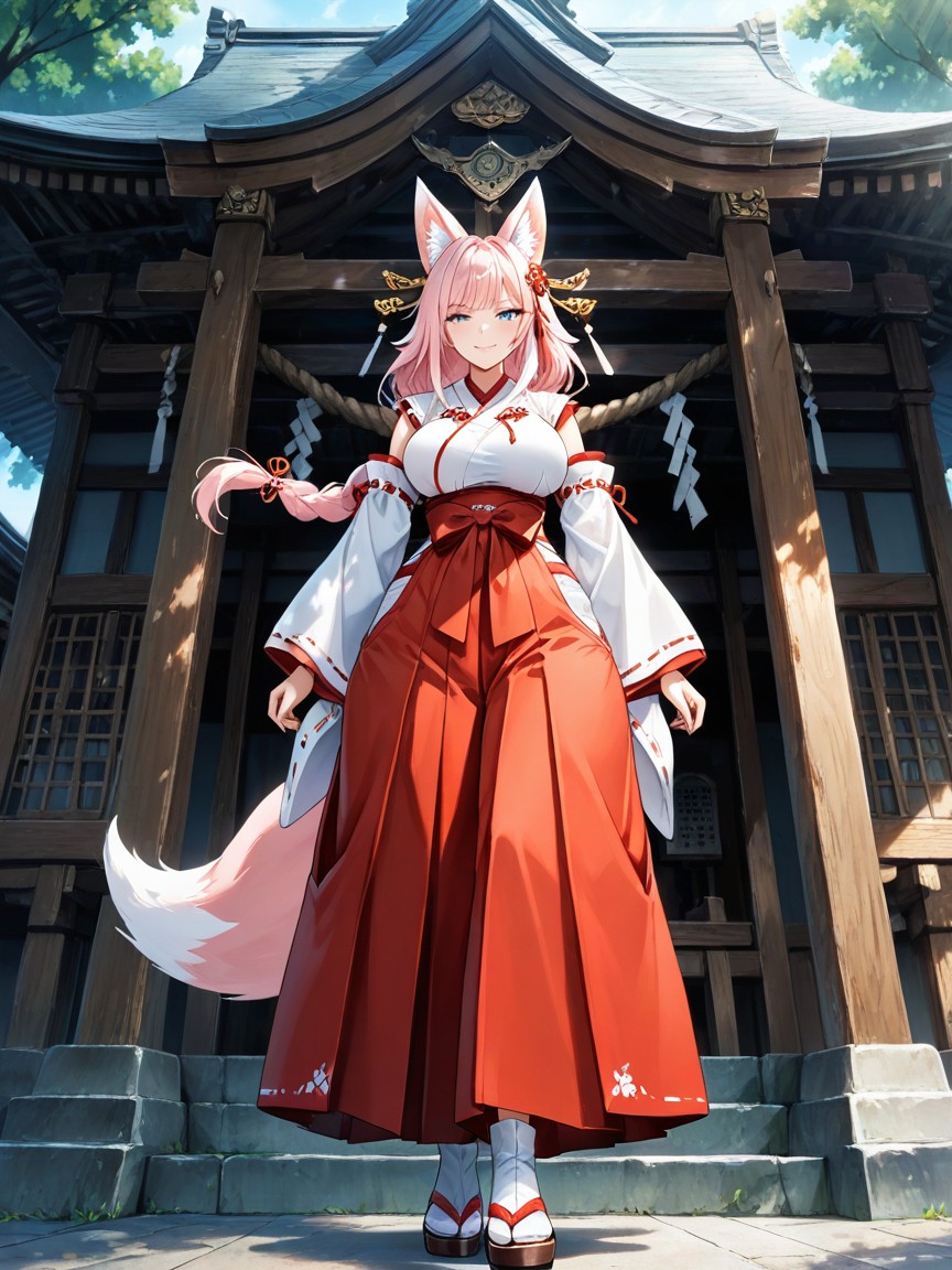 Dappled Light, Shrine, Rounded Ass Hentai AI Porn