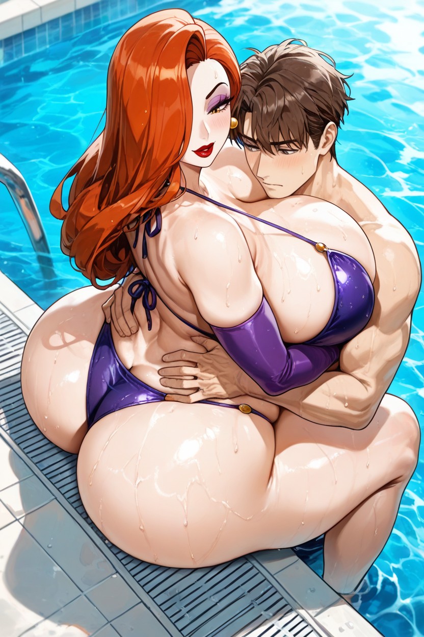Husband And Wife, Detailed Eyes, Detailed Face Hentai IA