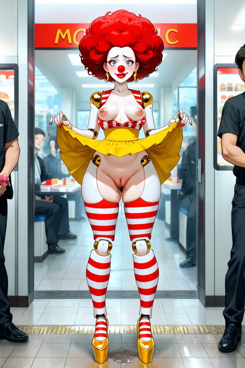 Erectile Puffy Nipples, Pointy Breast, Full Body Porno IA Hentai