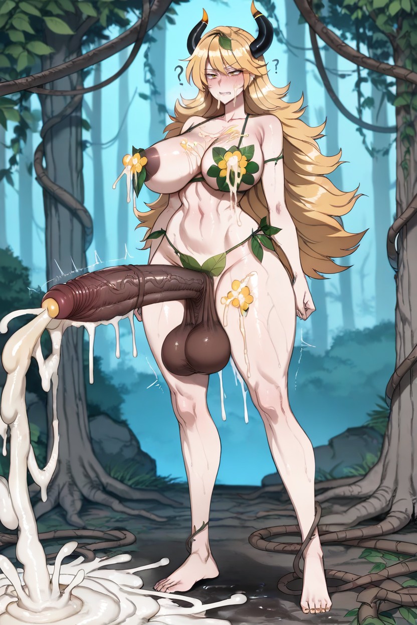 Excessive Foreskin, Impossibly Long Hyper Penis, Droopy Low Hanging Balls Hentai AI Porn