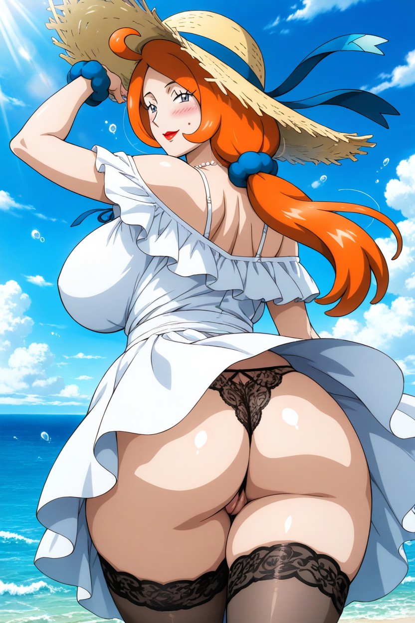 Fully Colthes, Big Breasts, Japanese Anime Quality Hentai AI Porn