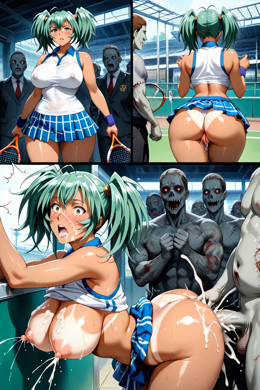 Confused Face, Medium Breast, Medium Ass Hentai AI Porn