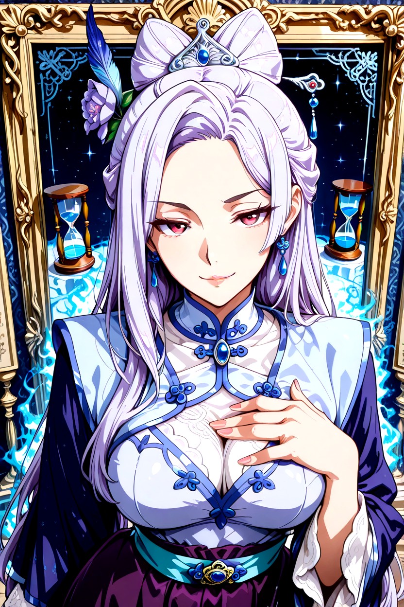 Close Up, Fair Skin, Wide Layered Sleeves Hentai AI Porn