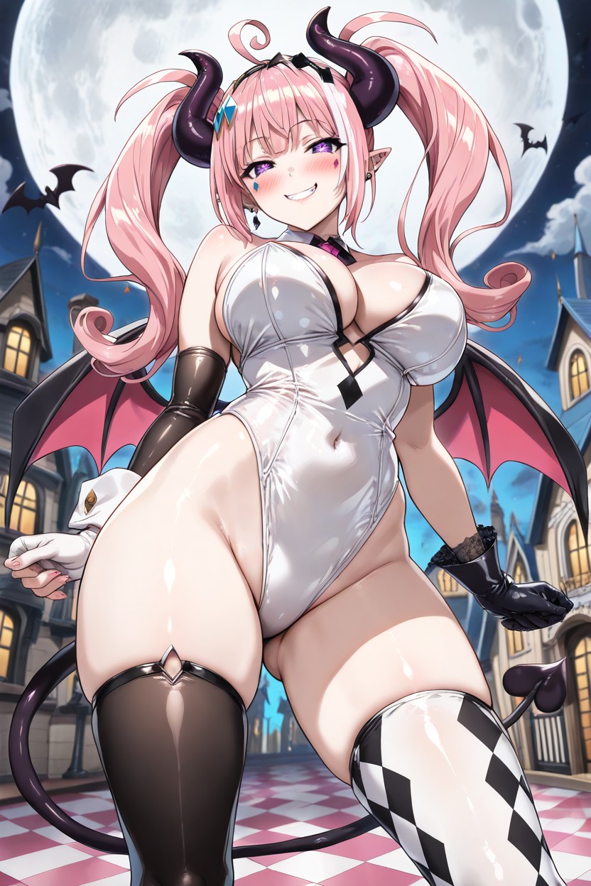 Night Time, Large Ass, Waist Length Hair Hentai AI Porn