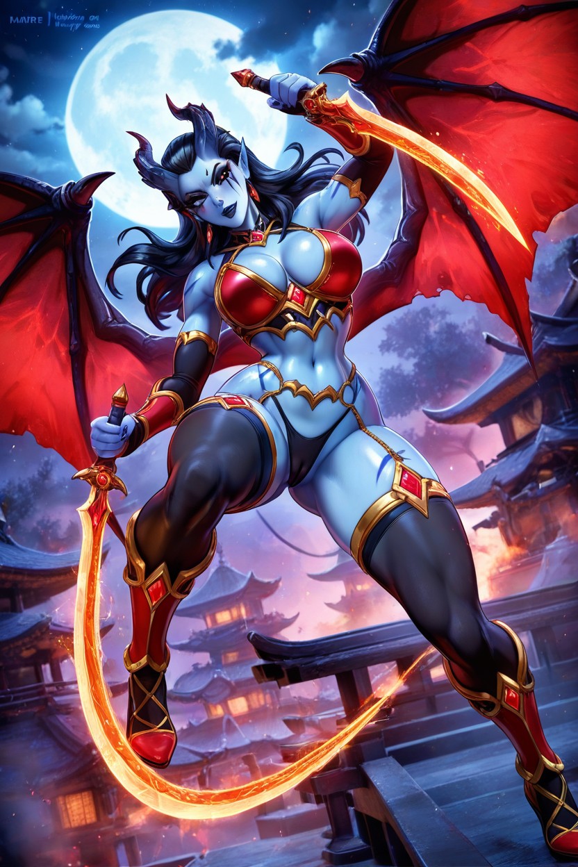Fighting, Vulcan, Dynamic Pose Hentai IA