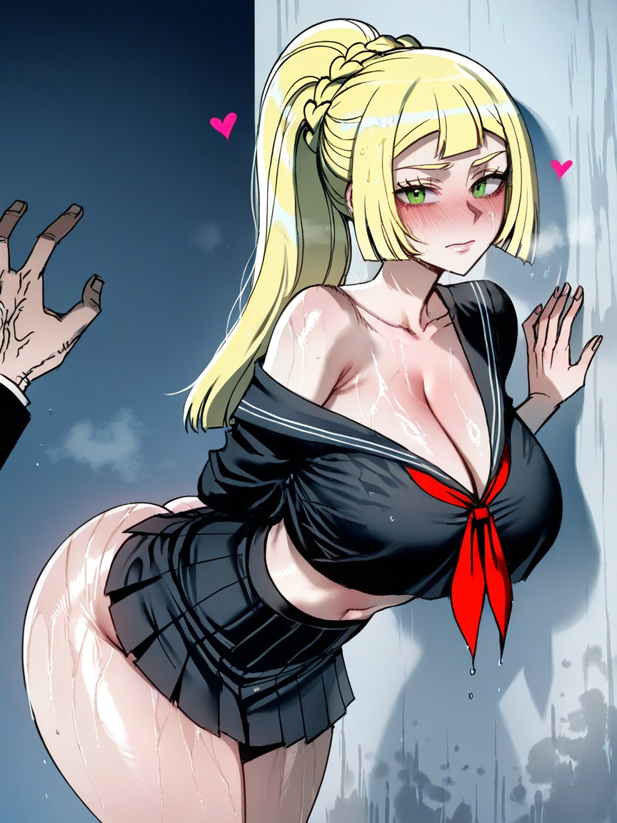 Large Breasts, 25+, Navel Exposed Hentai IA
