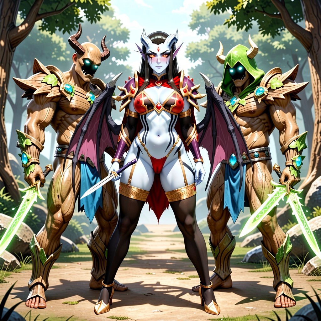 Medium Breast, Stunning Models Sylvanas Sylvanas Windrunner From Warcraft, Sharp Wooden Shoulders Hentai AI Porn