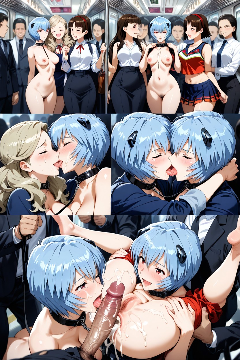 Naked, Harem, Cumshot Hentai AI Porn