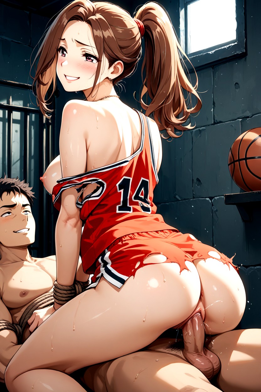 Bendover, Enjoying Sex, Off-shoulder Hentai AI Porn
