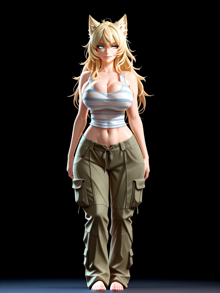 Angel, Feet, Simple Background Hentai AI Porn