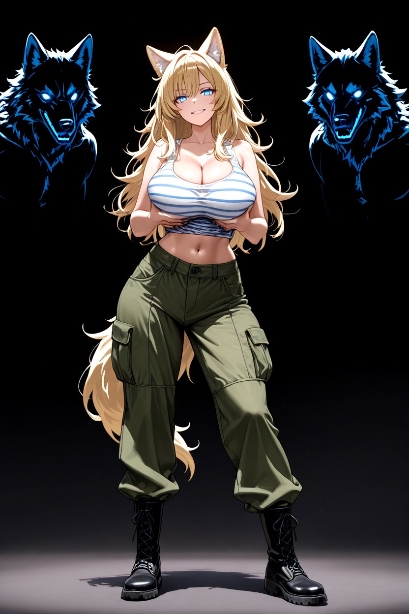 Feet, Camiseta Sin Mangas, Pestañas Largas Hentai IA