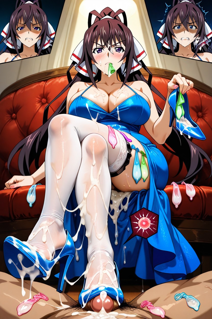 Huge Amount Of Cum, Cinematic, Cum On Face Hentai AI Porn