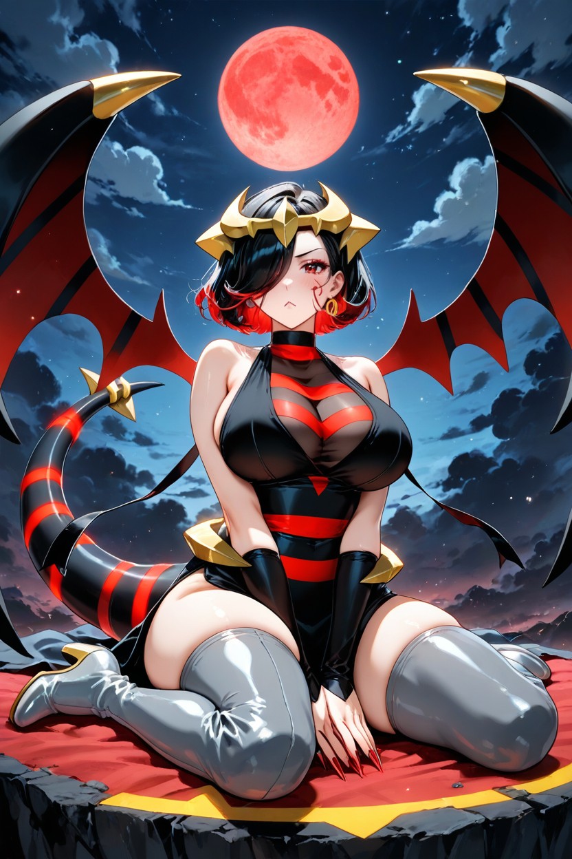 Claws, Thighhighs, Short Length Hentai AI Porn