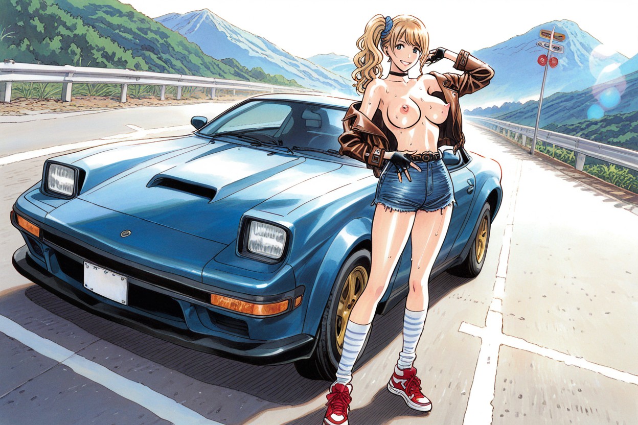 Lens Flare, Skinny, Full Body Hentai AI Porn