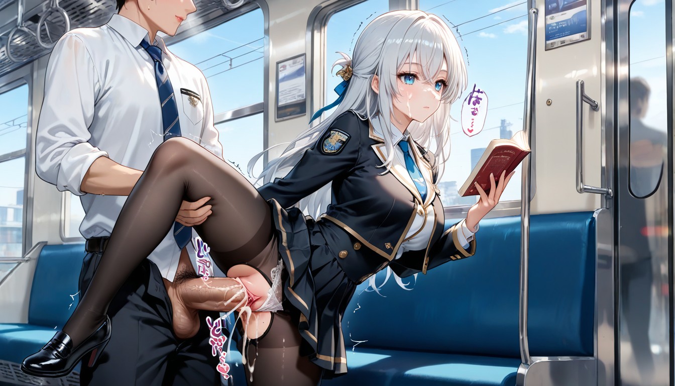 High Definition, Relax, Reflected Light In Eyes Hentai IA