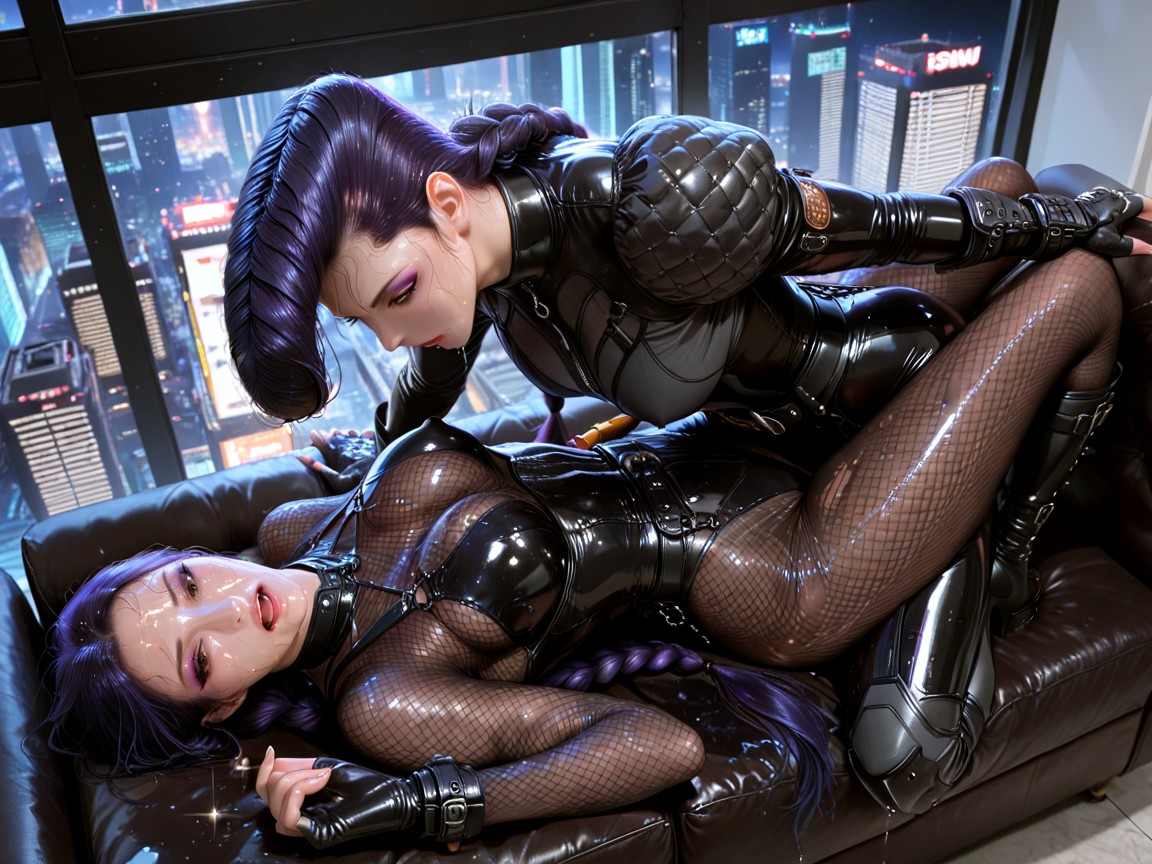 Wet Clothes, Glitter, Detailed Body Hentai IA