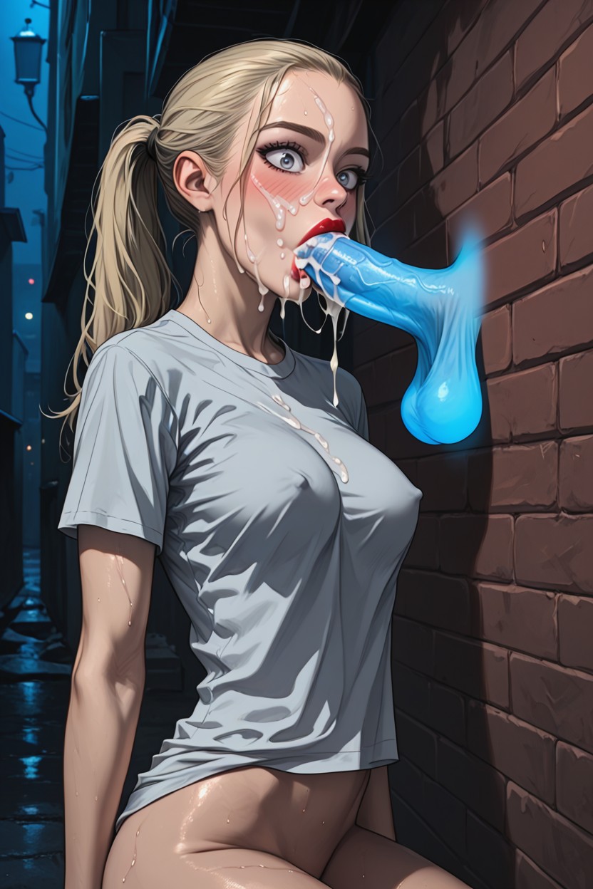 Slimleg, Skinnyleg, Blushing Hentai AI Porn