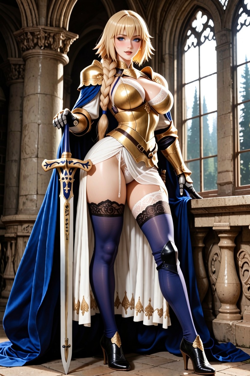Ultra Quality, Mature Woman, Jeanne D’arc From Fate/order Hentai AI Porn