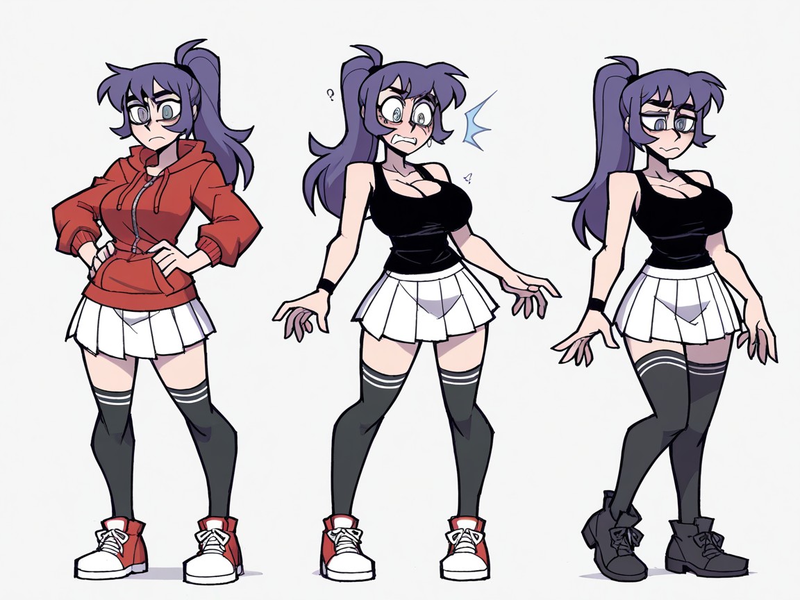 Vanripper Artsyle, Multiple Panels, Largo Hentai IA
