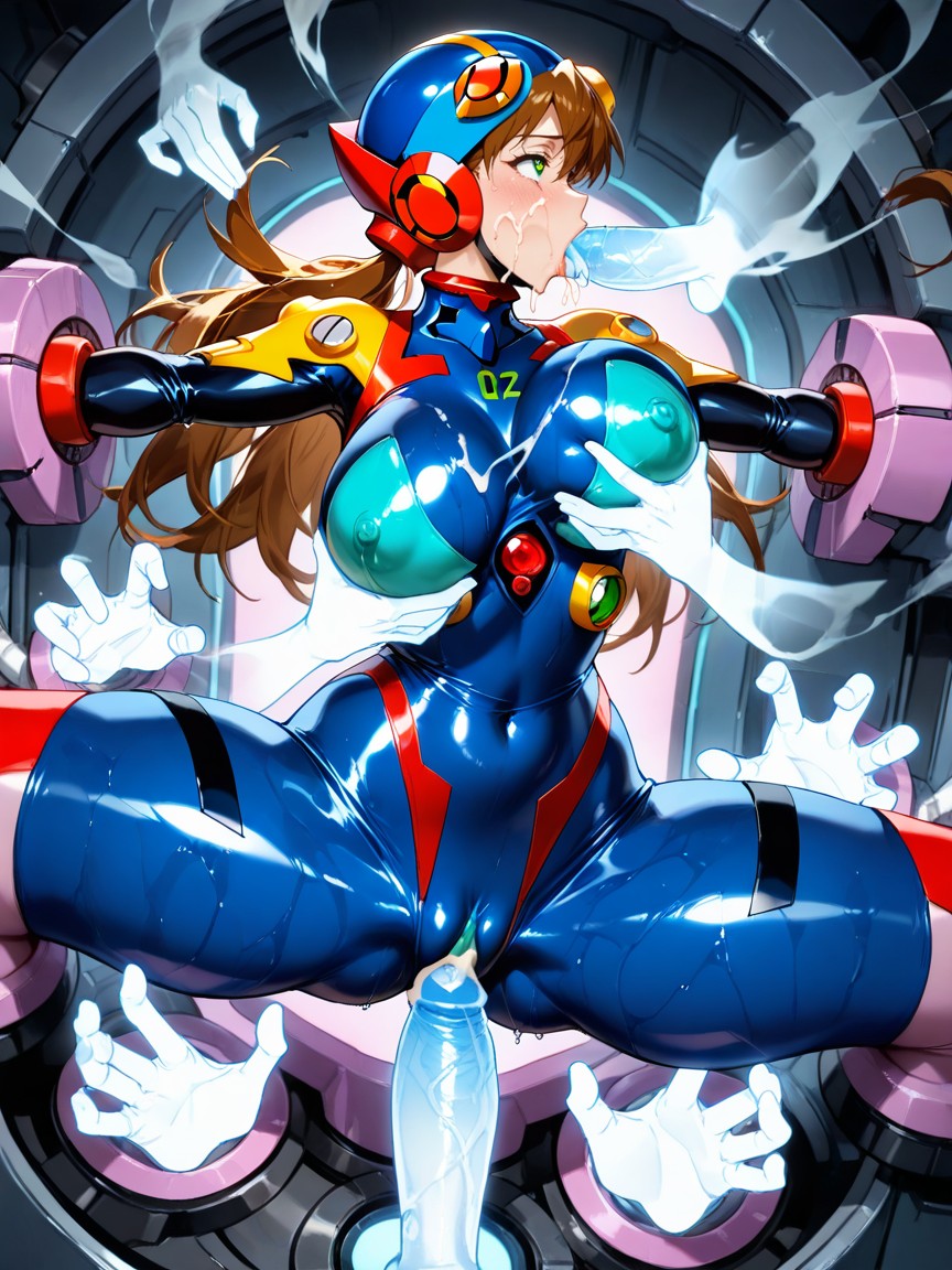 Detailed Crotch Contour, Samurai Costume, Thighhighs Hentai AI Porn