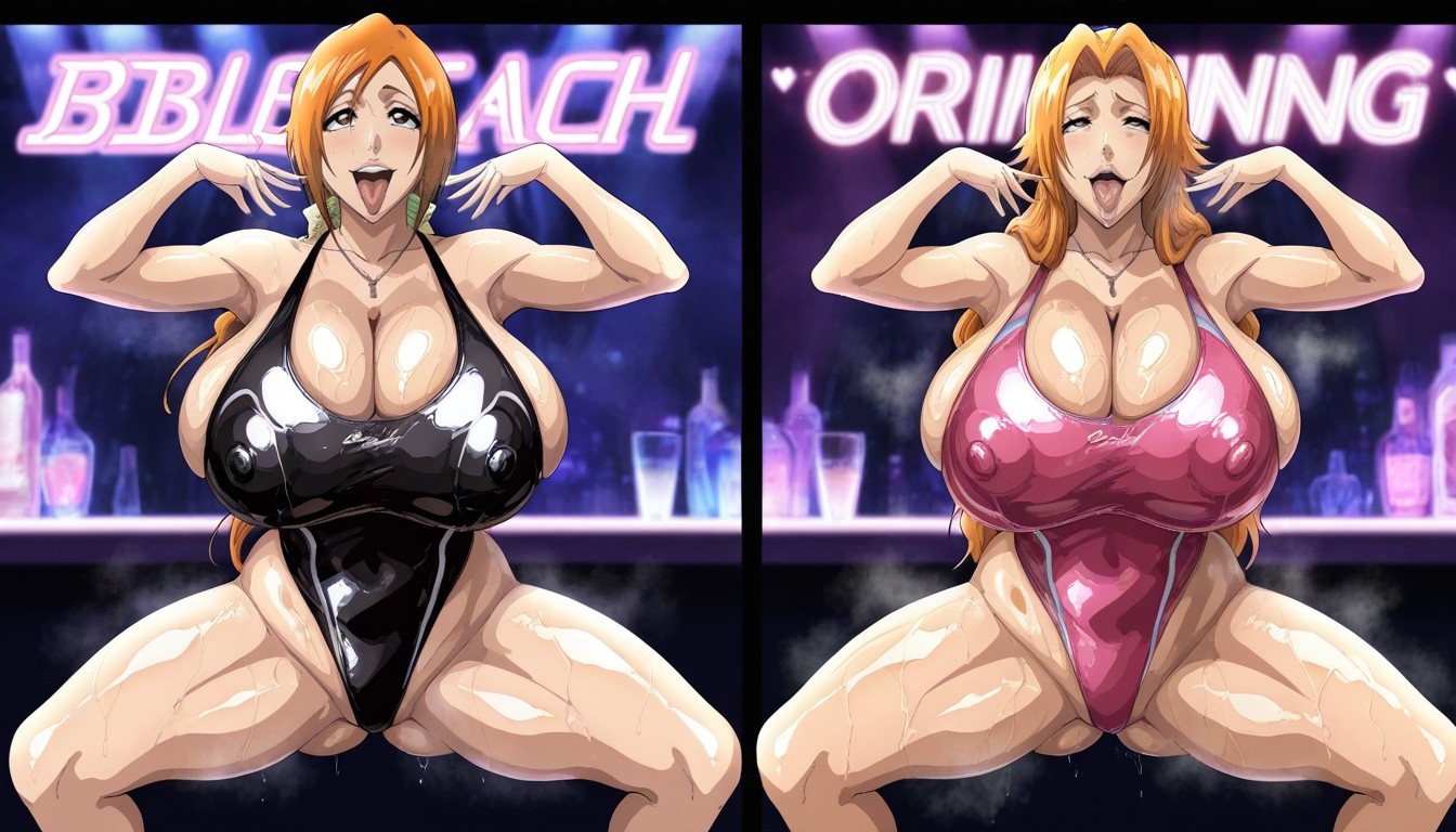 Collarbone, From Front, Gigantescas Tetas Perfectas Hentai IA