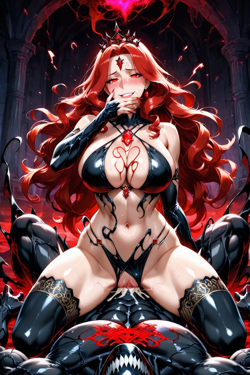 Caliente, Translucent Flowing Fabrics, Broad Hips And Toned Legs Hentai IA
