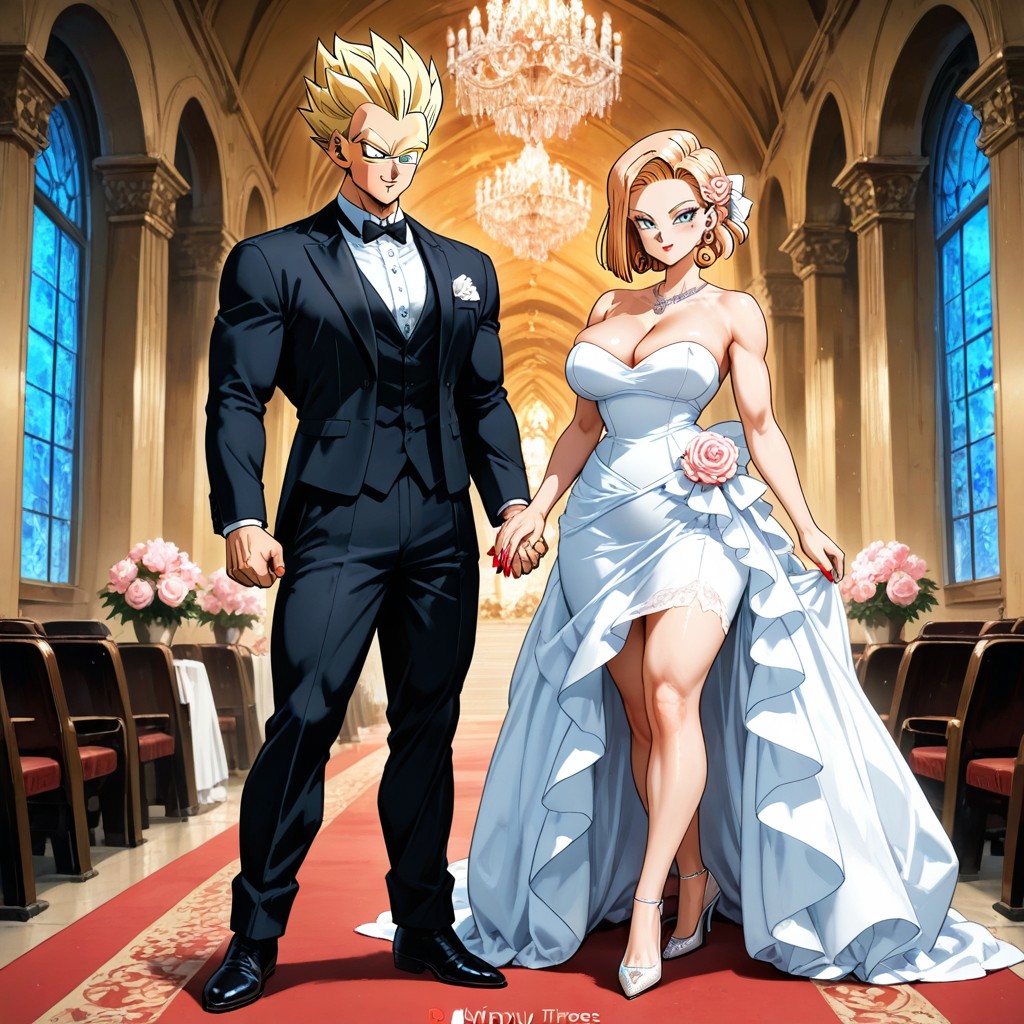 Curly, Full Body, Male And Female Hentai AI Porn