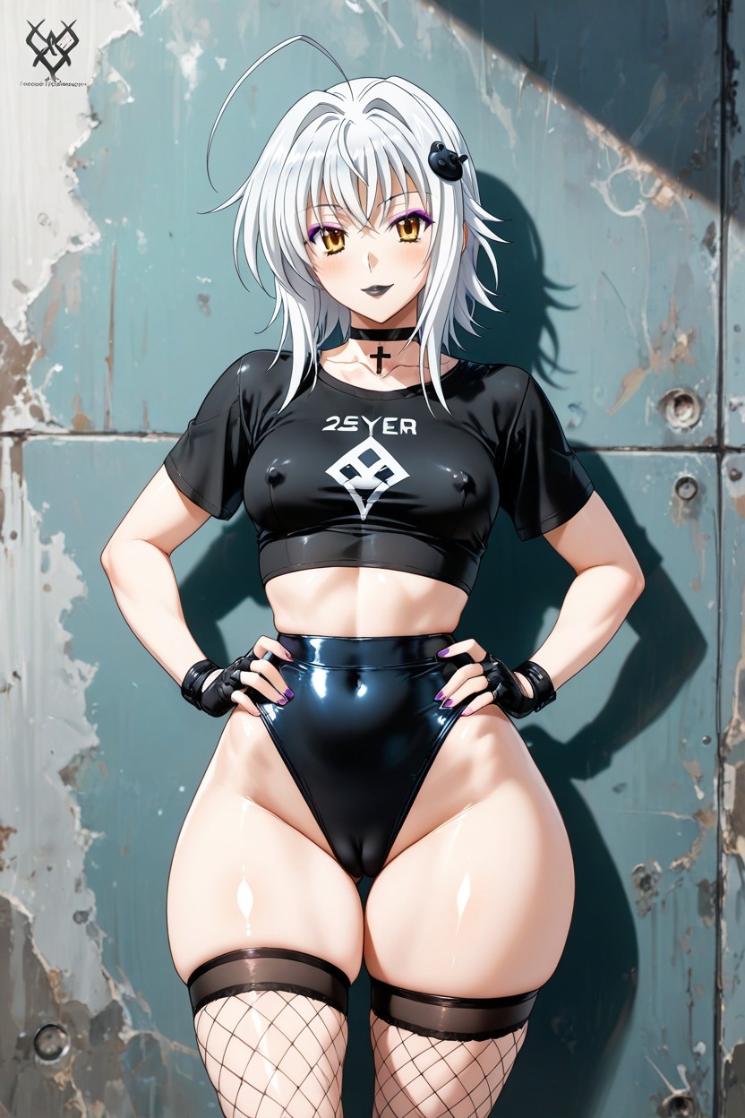 Yellow Eyes, Skinny, Camel Toe Hentai AI Porn