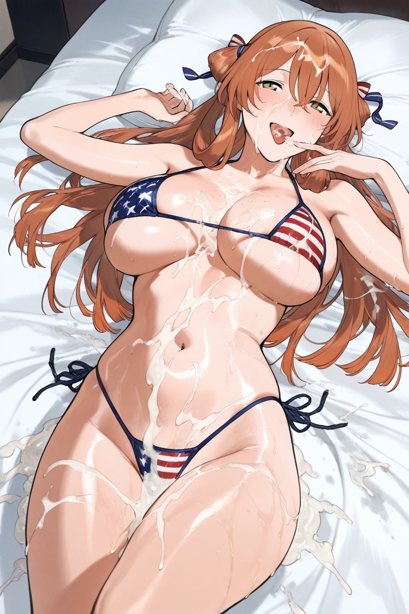 Excessive Cumnn, Uncensored, Tongue Out Hentai AI Porn