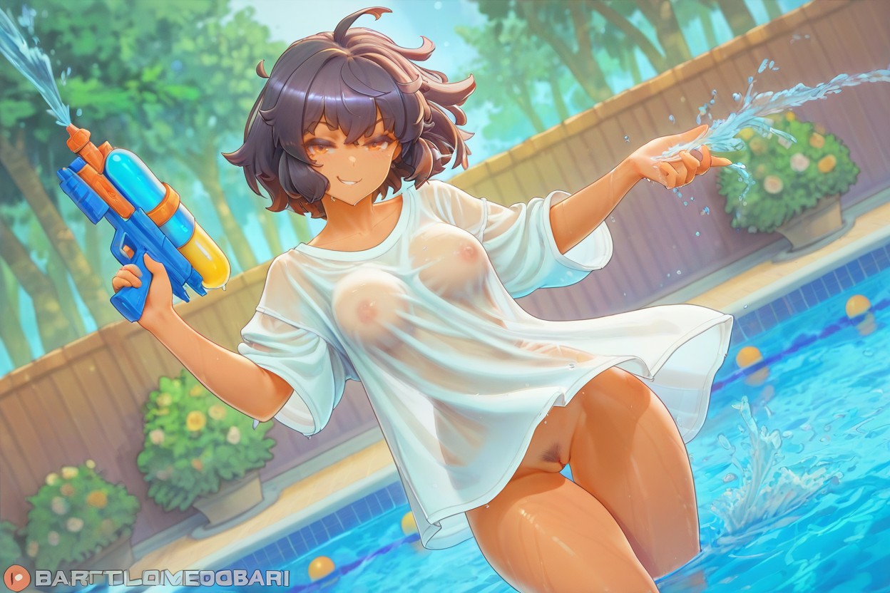 Thigh Gap, Bokeh, 18+ Hentai AI Porn