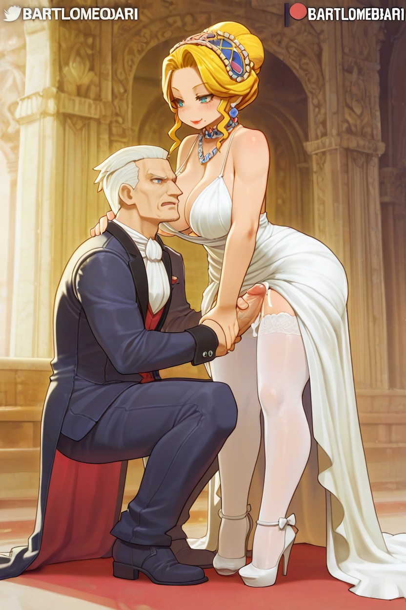 Embarrassed, Française, Man Porno IA Hentai