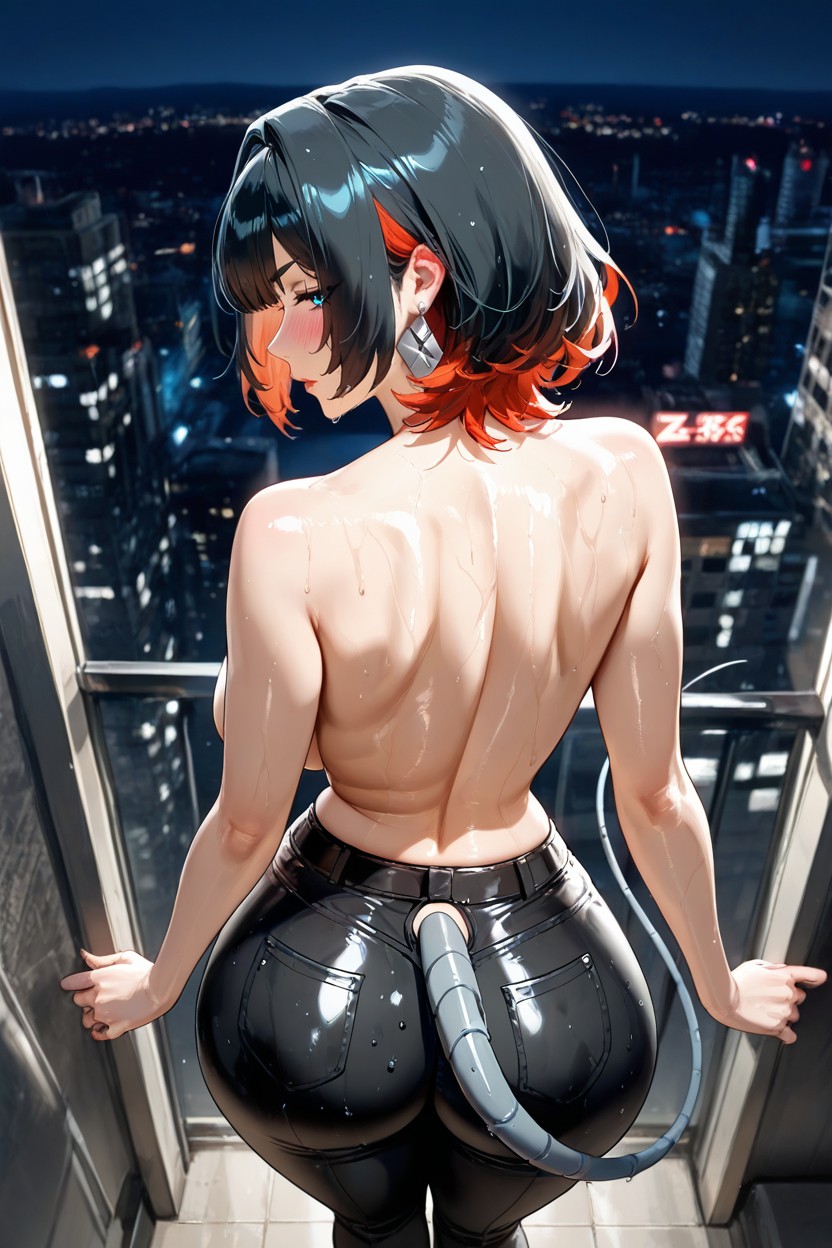 Feminine, Uncensored, Long Haire Hentai AI Porn