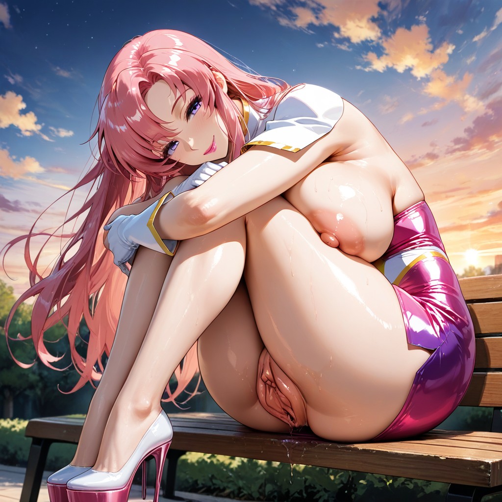 Uncensored, Gigantic Clitoris, Detailed Pussy Hentai AI Porn