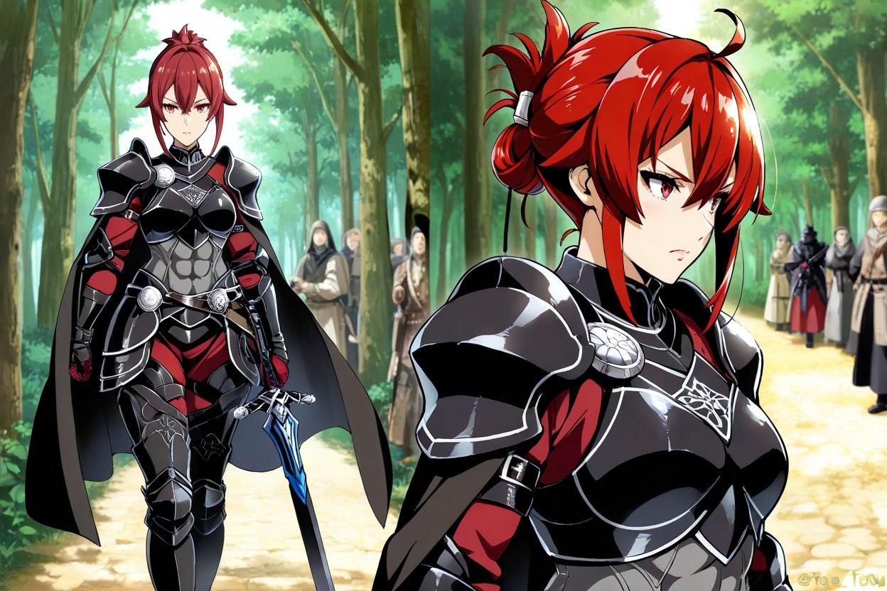 Close-up Of The Female's Sword, And Charismatic, Side View Hentai AI Porn