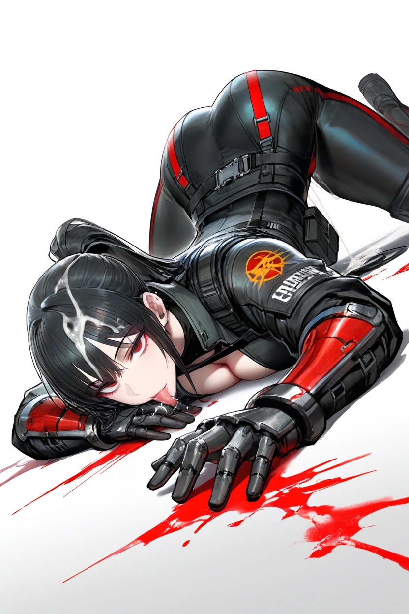 Head Down, Korean, Emotionless Hentai AI Porn
