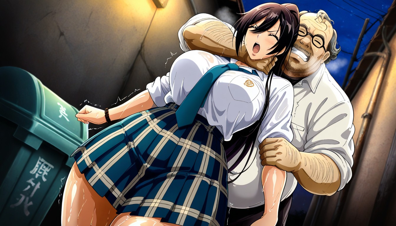 White Highschool Shirt, High Resolution, Nuked Hentai AI Porn