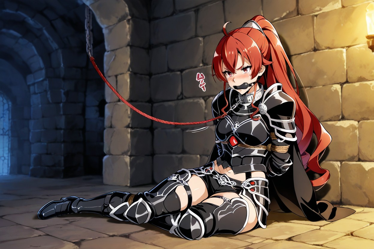Restrained, Full Body View, Only Tow Character Hentai AI Porn