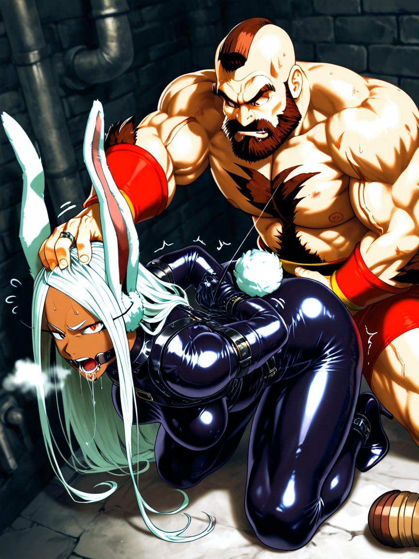 Naked Body Accurate To Anime, Arched Back, Medium Ass Hentai AI Porn