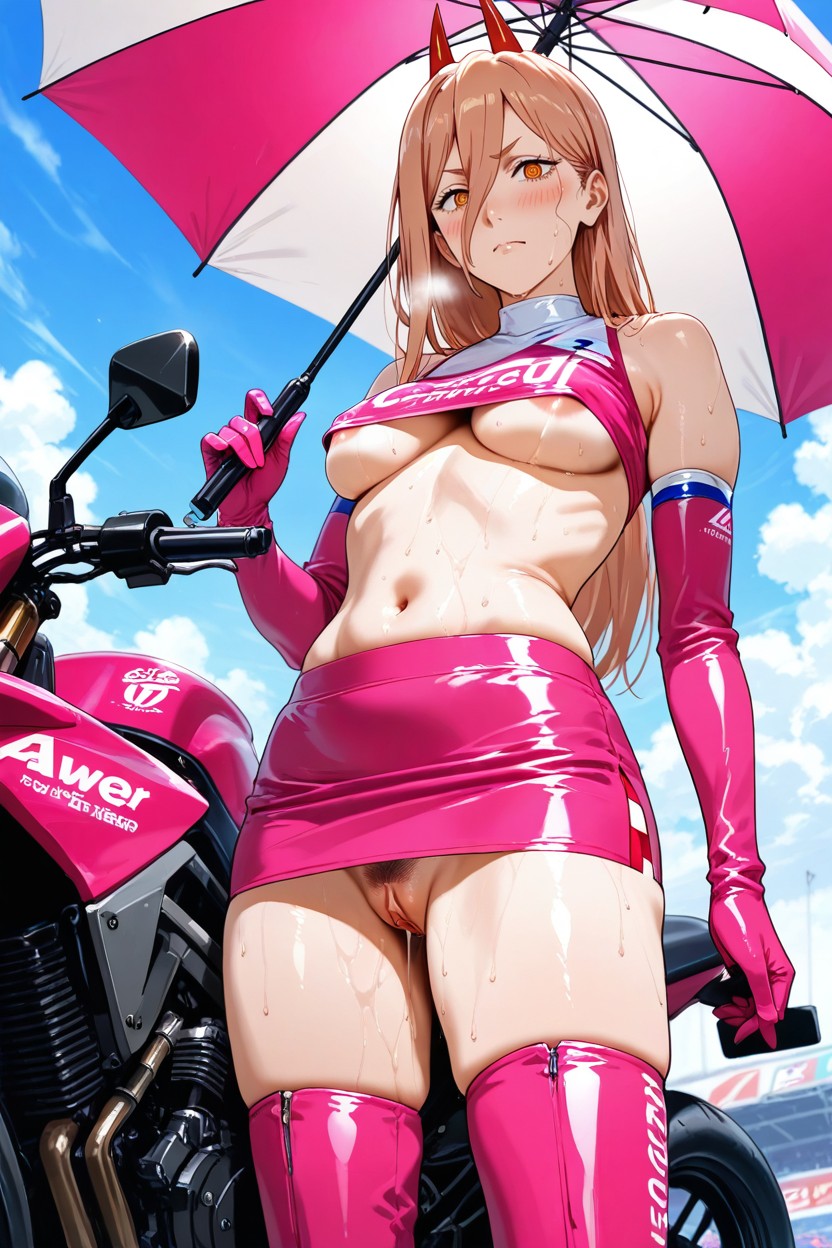 Tight Miniskirt, Extremely Sweaty, 25+ Hentai AI Porn