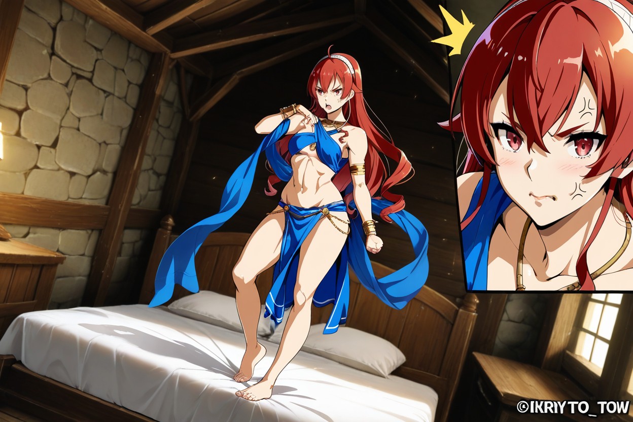 Uncensored, Close-up Of The Face, Fighting Pose Hentai AI Porn