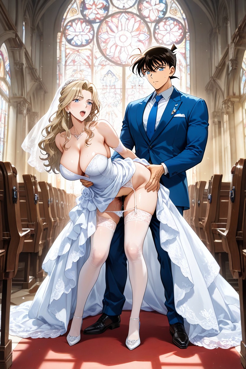 Muscular Athletic Body, Seductive Mature Beauty, Levantando La Falda Hentai IA