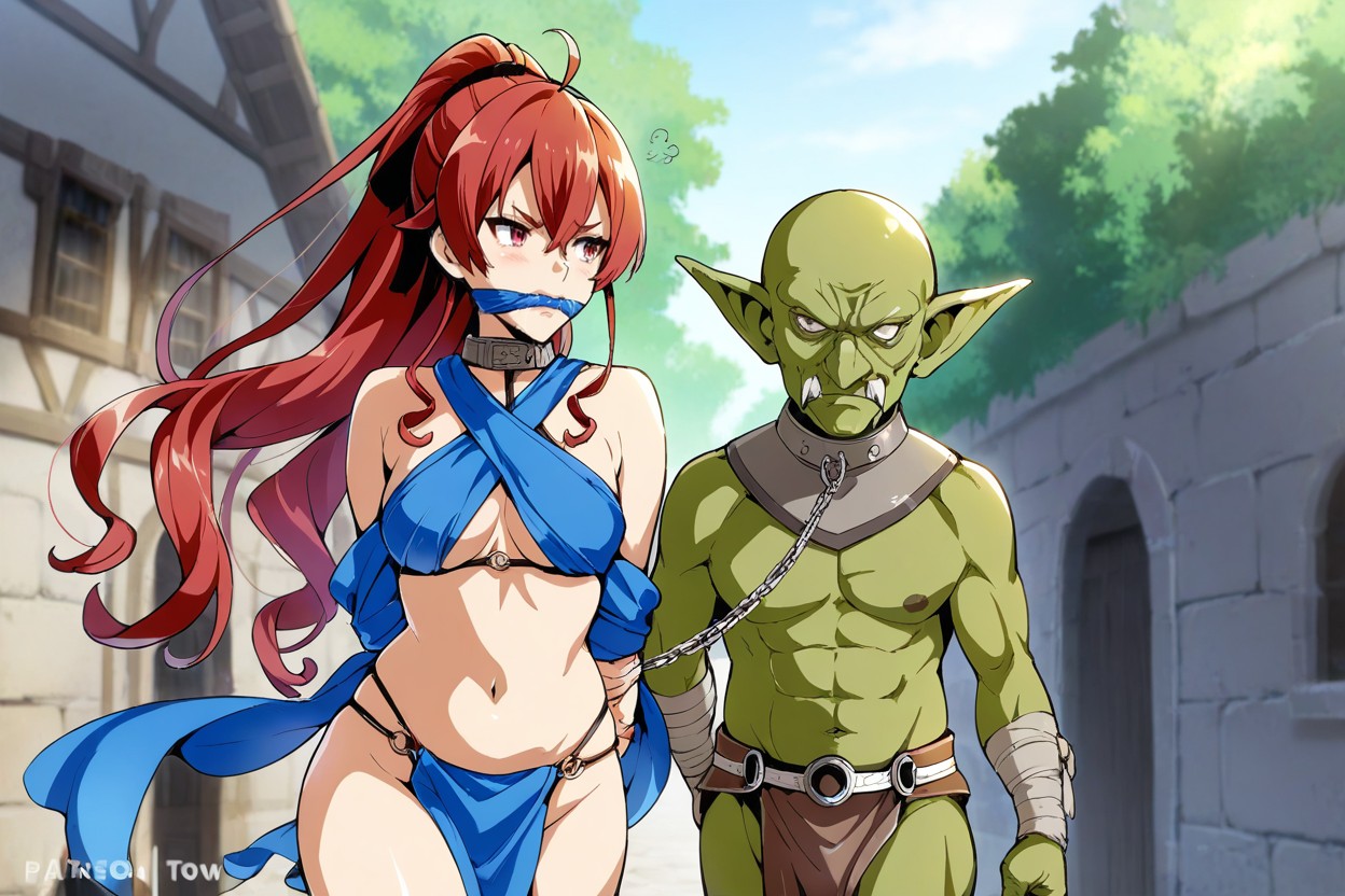 Bald Goblin, Mushoku Tensei, Arms Behind Back Hentai AI Porn