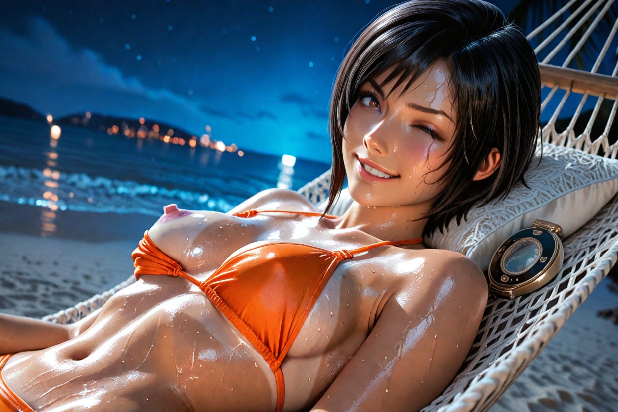 Corps Mouillé, Fermer, Grand Angle Porno IA Hentai