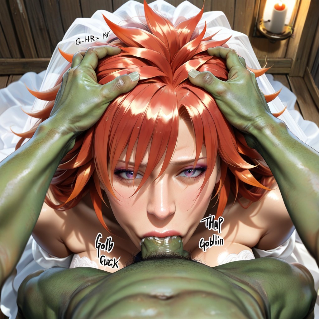 Goblin Dominate Female, Hyperrealistic, Very Photorealistic Hentai AI Porn