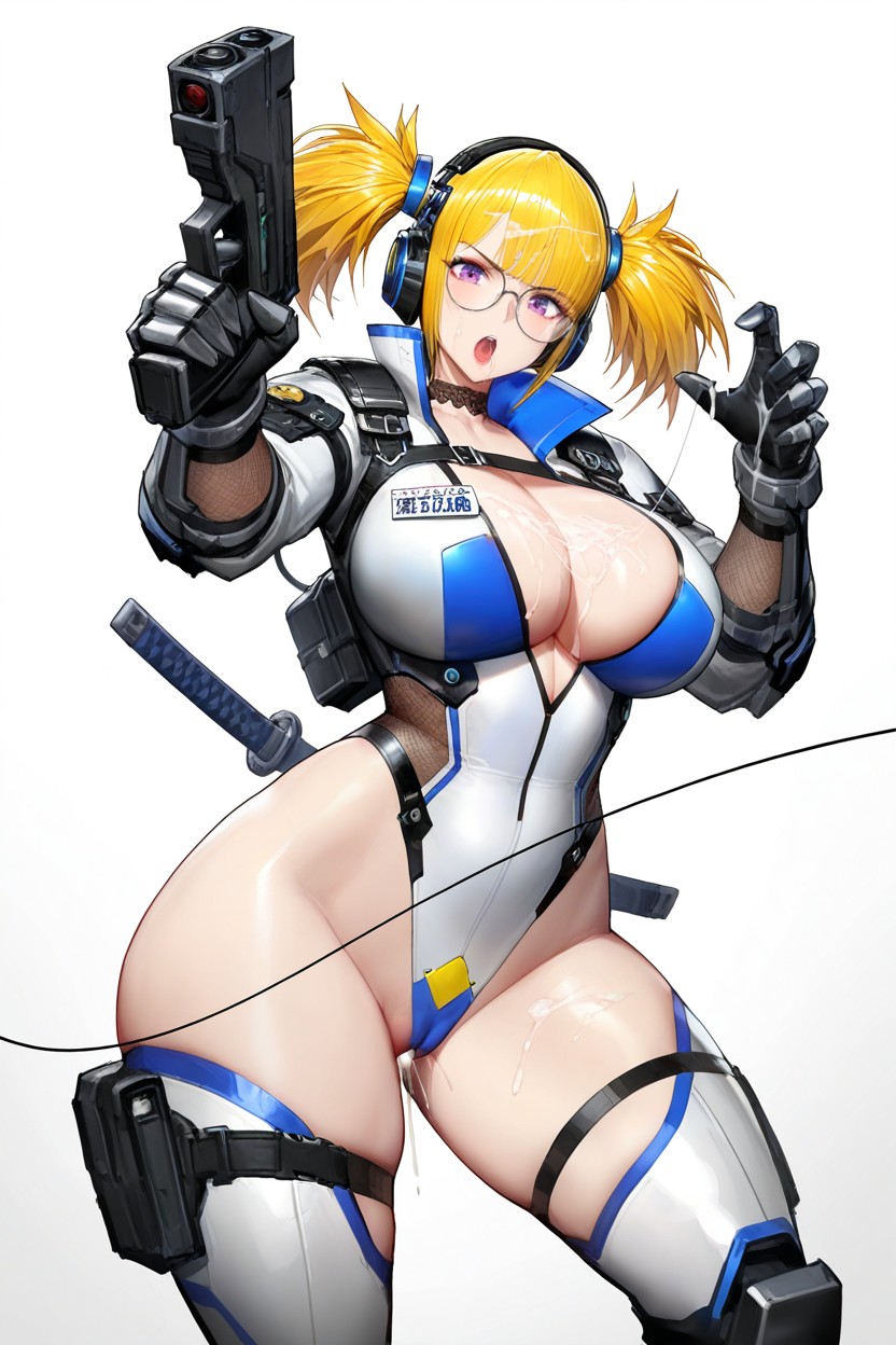 Gorgeous Art Style, Techwear, Taimanin Hentai AI Porn