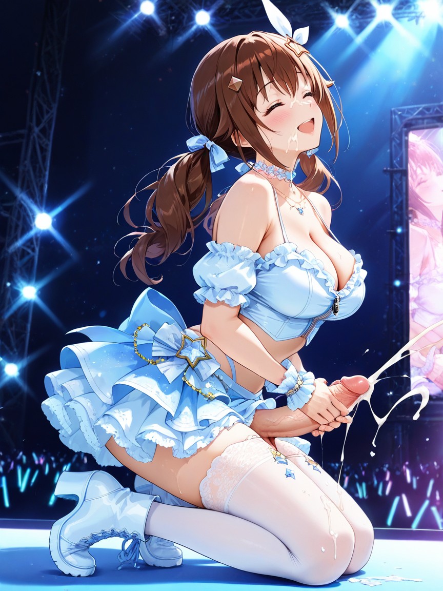 Arched Back, Look At Forward, Medium Breast Hentai AI Porn